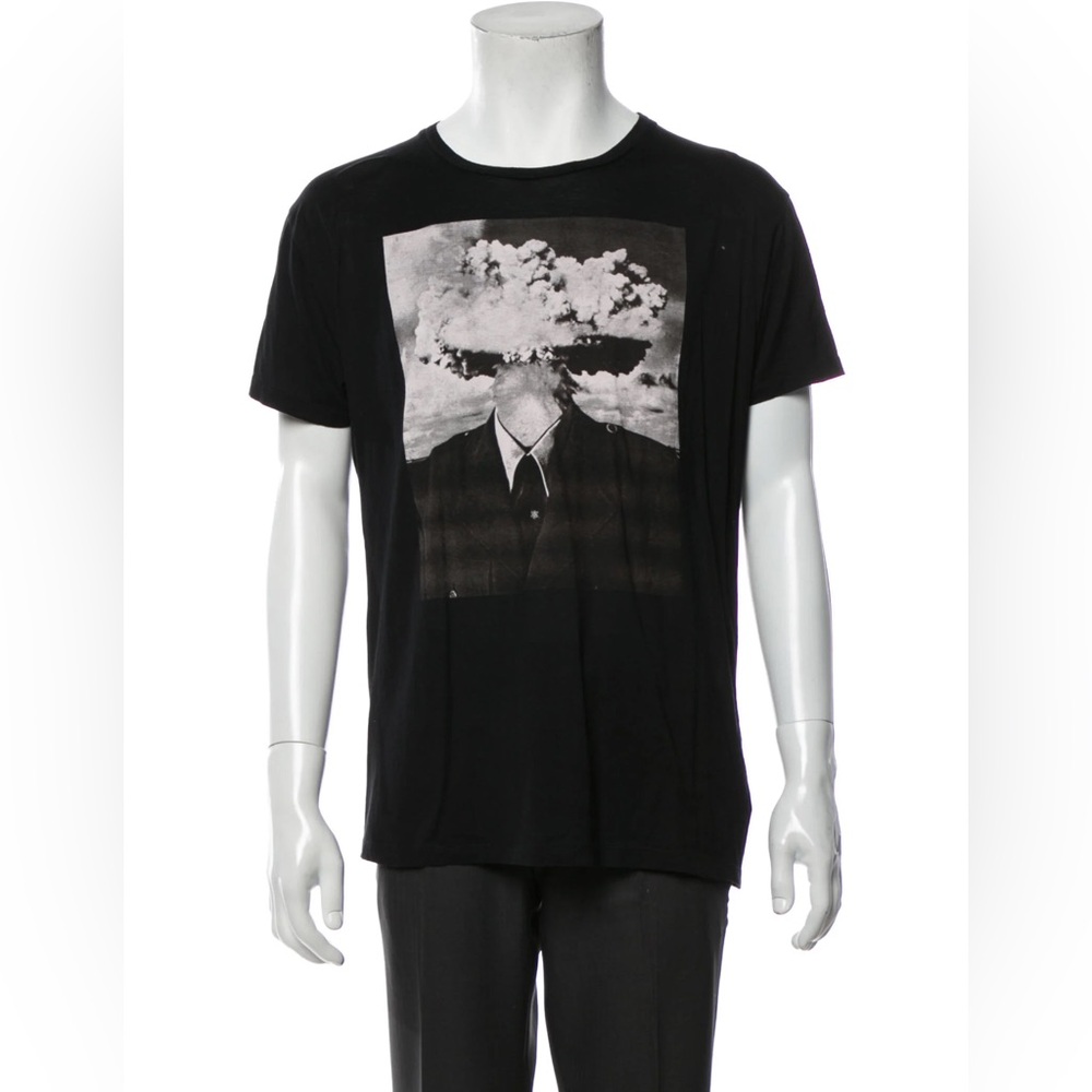 Saint Laurent Black Bombhead Tee